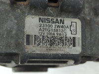 2010-2012 Nissan Sentra Alternator Replacement Generator Charging Assembly Engine OEM P/N:A2TG1581ZC 23100 ZW40A Fits OEM Used Auto Parts - Oemusedautoparts1.com