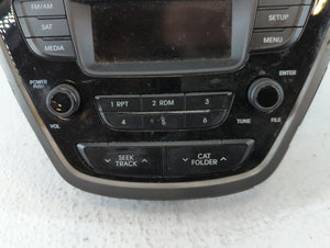 2014-2016 Hyundai Elantra Radio AM FM Cd Player Receiver Replacement P/N:96170-3X156GU Fits Fits 2014 2015 2016 OEM Used Auto Parts