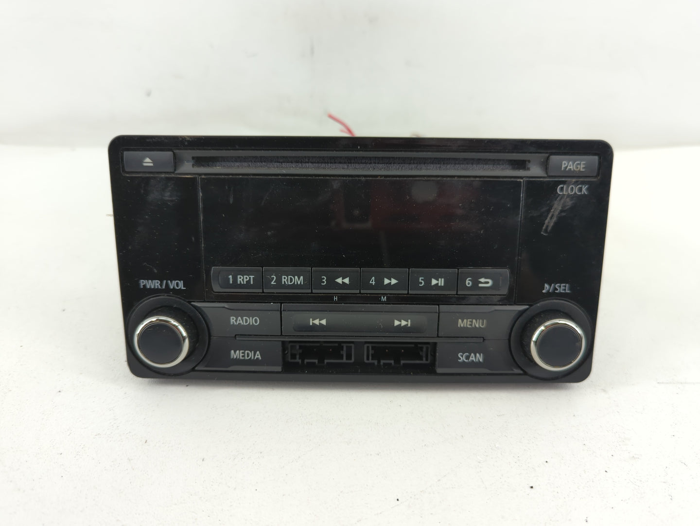 2011-2014 Mitsubishi Outlander Sport Radio AM FM Cd Player Receiver Replacement P/N:8701A185 6916P102 Fits OEM Used Auto Parts - Oemusedautoparts1.com