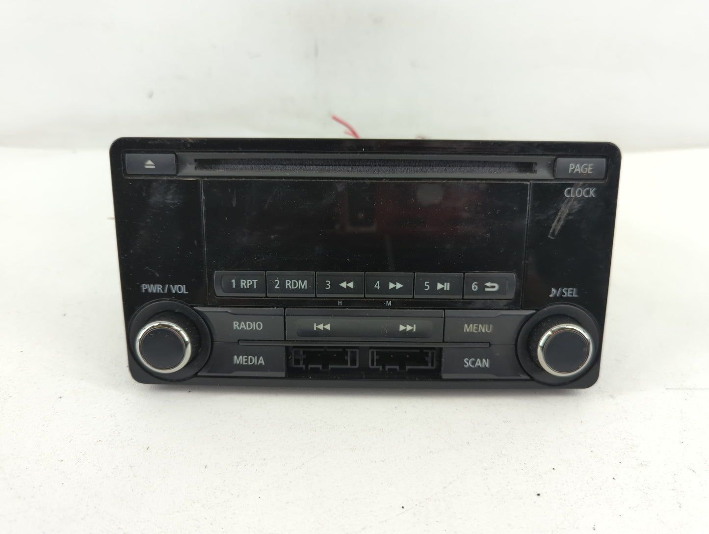 2011-2014 Mitsubishi Outlander Sport Radio AM FM Cd Player Receiver Replacement P/N:8701A185 6916P102 Fits OEM Used Auto Parts - Oemusedautoparts1.com
