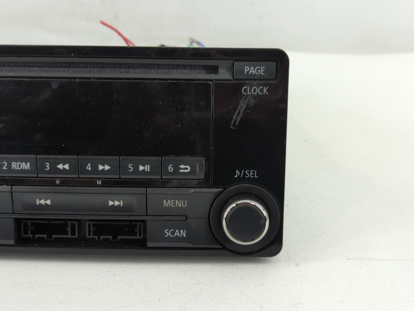 2011-2014 Mitsubishi Outlander Sport Radio AM FM Cd Player Receiver Replacement P/N:8701A185 6916P102 Fits OEM Used Auto Parts - Oemusedautoparts1.com