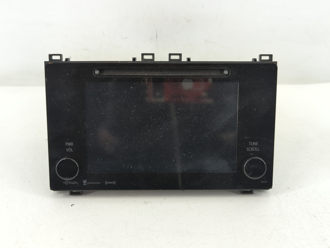 2017-2019 Toyota Corolla Radio AM FM Cd Player Receiver Replacement P/N:86140-02540 Fits Fits 2017 2018 2019 OEM Used Auto Parts