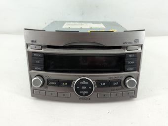 compare product 2010-2012 Subaru Legacy Radio AM FM Cd Player Receiver Replacement P/N:86201AJ64 86201AJ64A Fits Fits 2010 2011 2012 OEM Used Auto Parts