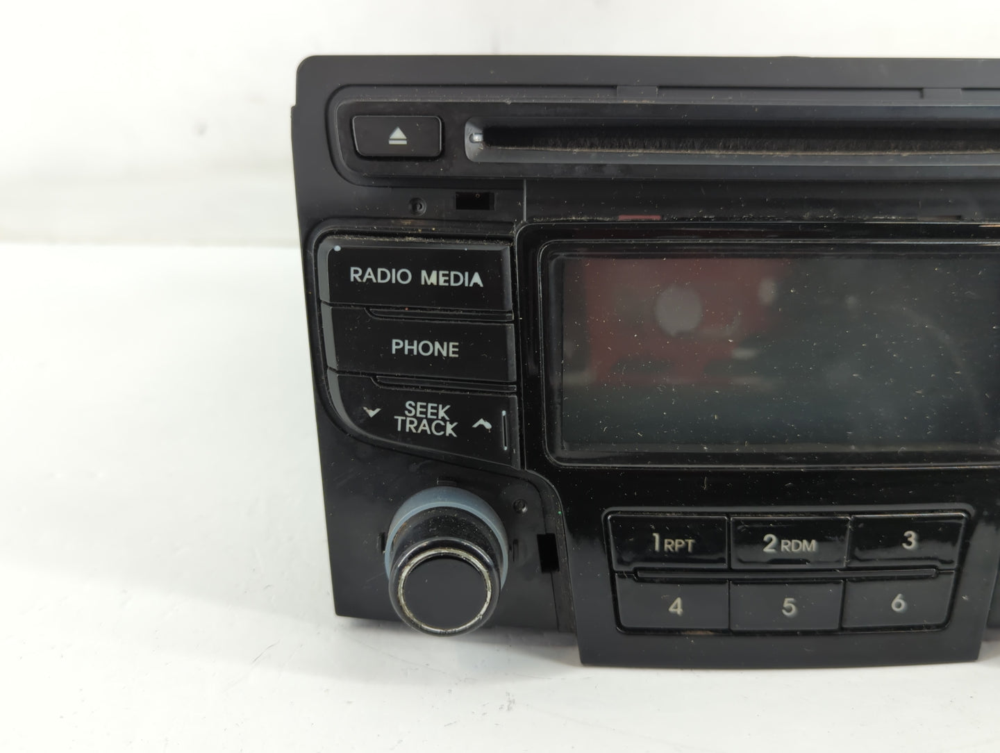 2012-2014 Hyundai Sonata Radio AM FM Cd Player Receiver Replacement P/N:96180-3Q700 Fits Fits 2012 2013 2014 OEM Used Auto Parts - Oemusedautoparts1.com