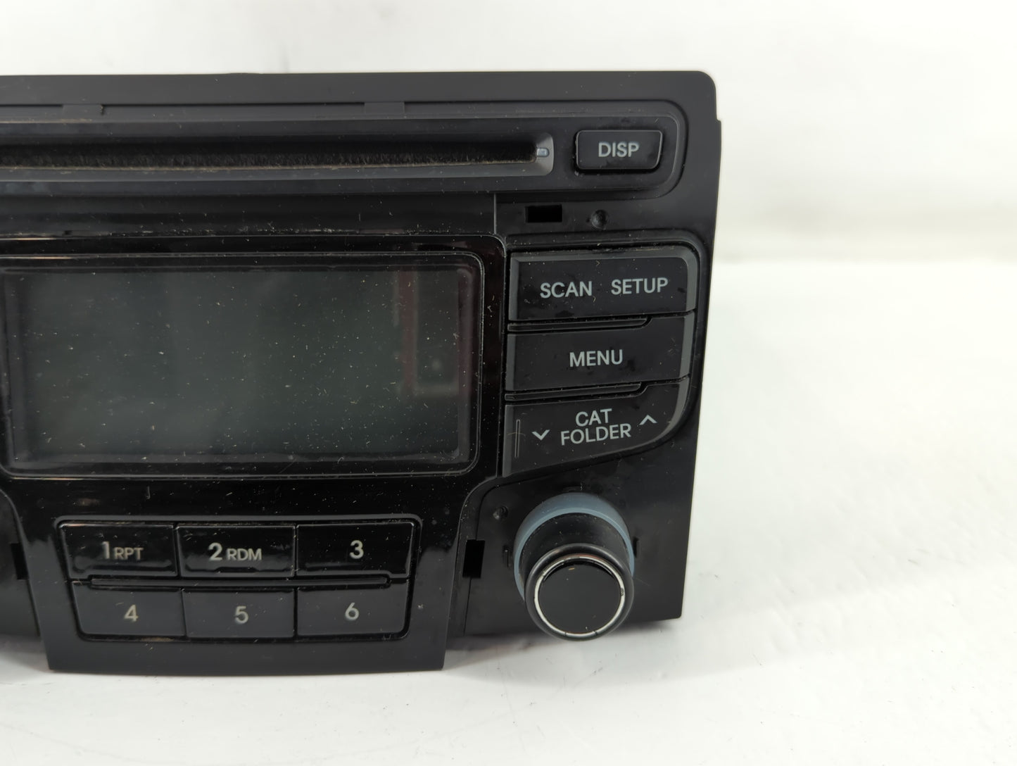 2012-2014 Hyundai Sonata Radio AM FM Cd Player Receiver Replacement P/N:96180-3Q700 Fits Fits 2012 2013 2014 OEM Used Auto Parts - Oemusedautoparts1.com