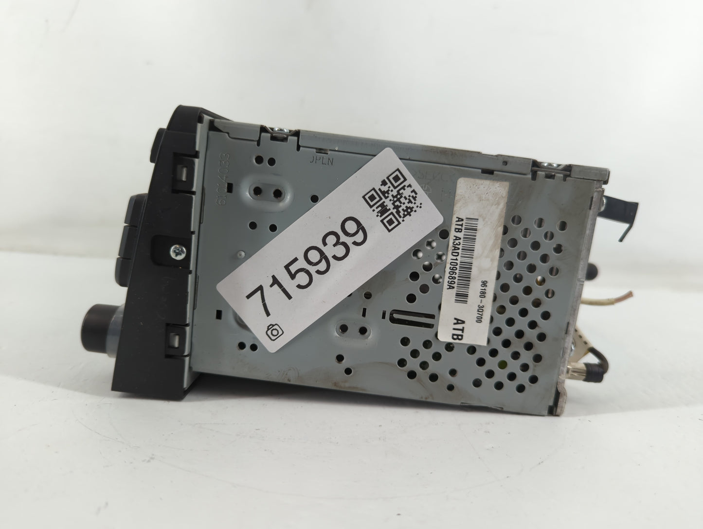 2012-2014 Hyundai Sonata Radio AM FM Cd Player Receiver Replacement P/N:96180-3Q700 Fits Fits 2012 2013 2014 OEM Used Auto Parts - Oemusedautoparts1.com