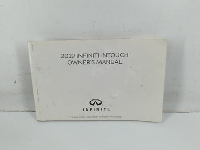 2019 Infiniti Q70 Owners Manual Book Guide P/N:N19E SG5TJU1 OEM Used Auto Parts