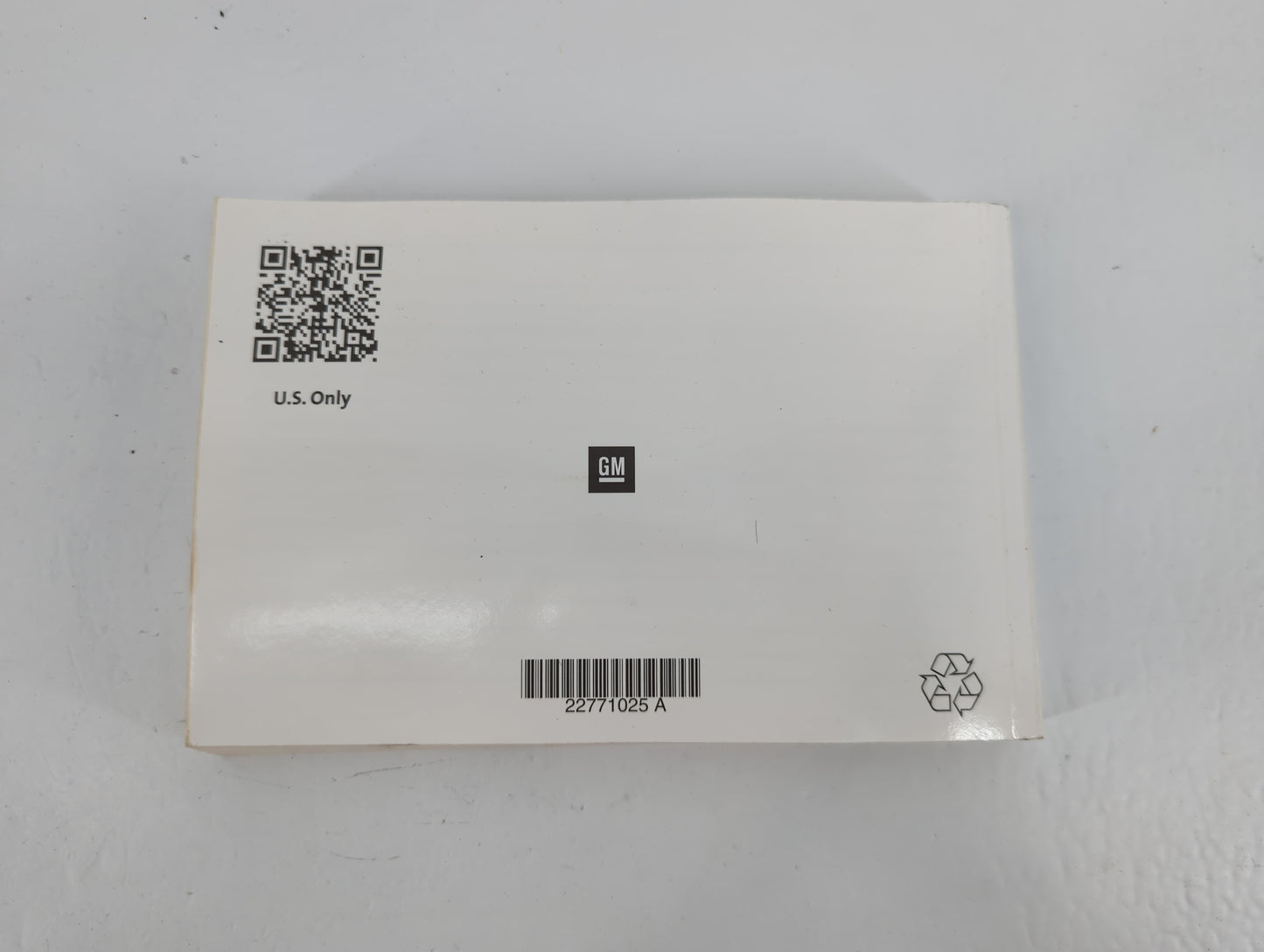 2013 Chevrolet Cruze Owners Manual Book Guide P/N:22771025 OEM Used Auto Parts - Oemusedautoparts1.com