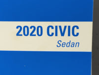 2020 Honda Civic Owners Manual Book Guide P/N:00X31-TBA-G400 0G-11003, 31TBAG40 OEM Used Auto Parts - Oemusedautoparts1.com
