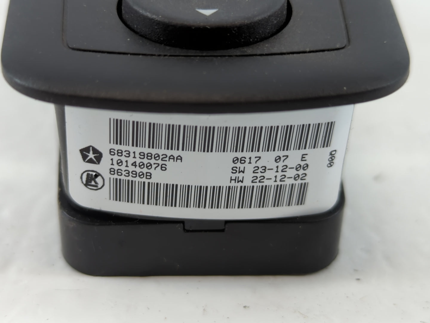 2016-2021 Dodge Durango Master Power Window Switch Replacement Driver Side Left P/N:68319802AA Fits OEM Used Auto Parts - Oemusedautoparts1.com