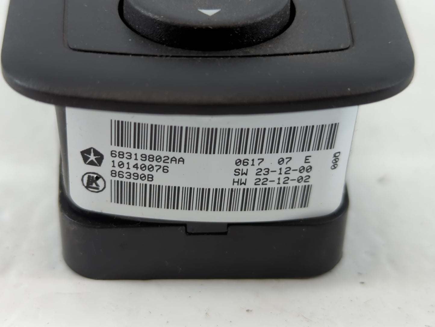2016-2021 Dodge Durango Master Power Window Switch Replacement Driver Side Left P/N:68319802AA Fits OEM Used Auto Parts - Oemusedautoparts1.com