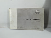 2002 Nissan Xterra Owners Manual Book Guide P/N:OM2E-WD22U1 OEM Used Auto Parts - Oemusedautoparts1.com