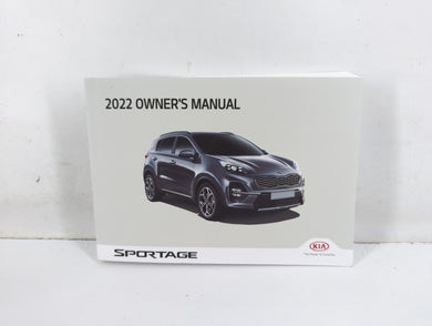 2022 Kia Sportage Owners Manual Book Guide P/N:ND9O-EU15C OEM Used Auto Parts