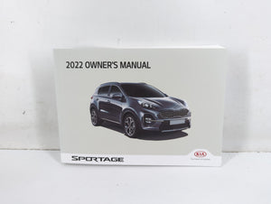 2022 Kia Sportage Owners Manual Book Guide P/N:ND9O-EU15C OEM Used Auto Parts