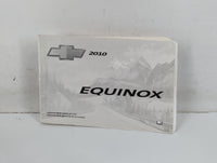 2010 Chevrolet Equinox Owners Manual Book Guide P/N:25798562 B OEM Used Auto Parts - Oemusedautoparts1.com