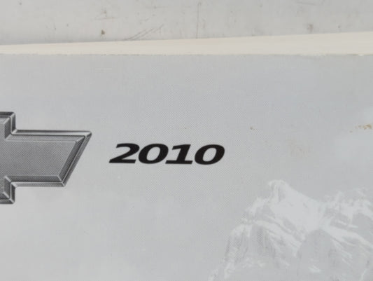 2010 Chevrolet Equinox Owners Manual Book Guide P/N:25798562 B OEM Used Auto Parts