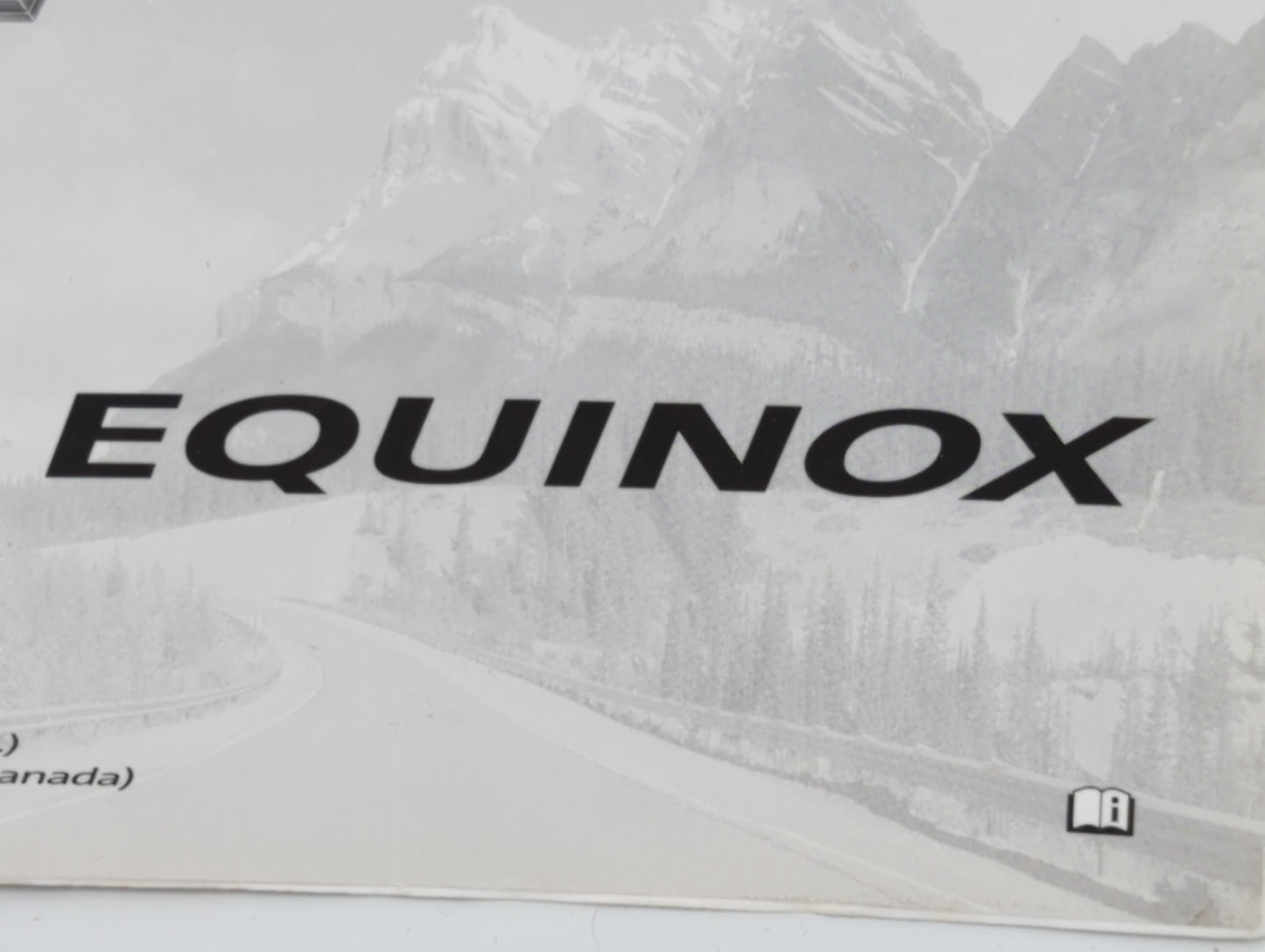 2010 Chevrolet Equinox Owners Manual Book Guide P/N:25798562 B OEM Used Auto Parts - Oemusedautoparts1.com