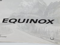 2010 Chevrolet Equinox Owners Manual Book Guide P/N:25798562 B OEM Used Auto Parts - Oemusedautoparts1.com