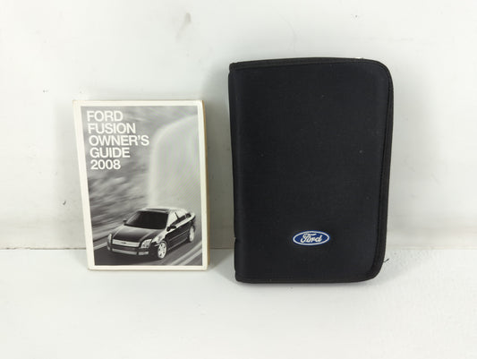 2008 Ford Fusion Owners Manual Book Guide OEM Used Auto Parts - Oemusedautoparts1.com