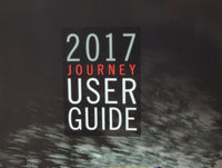 2017 Dodge Journey Owners Manual Book Guide P/N:17JC49-926-AA OEM Used Auto Parts - Oemusedautoparts1.com