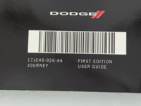 2017 Dodge Journey Owners Manual Book Guide P/N:17JC49-926-AA OEM Used Auto Parts - Oemusedautoparts1.com