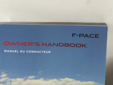 2016 Jaguar F-Pace Owners Manual Book Guide OEM Used Auto Parts