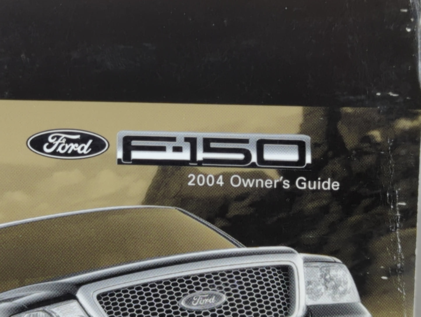 2004 Ford F-150 Owners Manual Book Guide P/N:4L3J-19A321-ED OEM Used Auto Parts - Oemusedautoparts1.com
