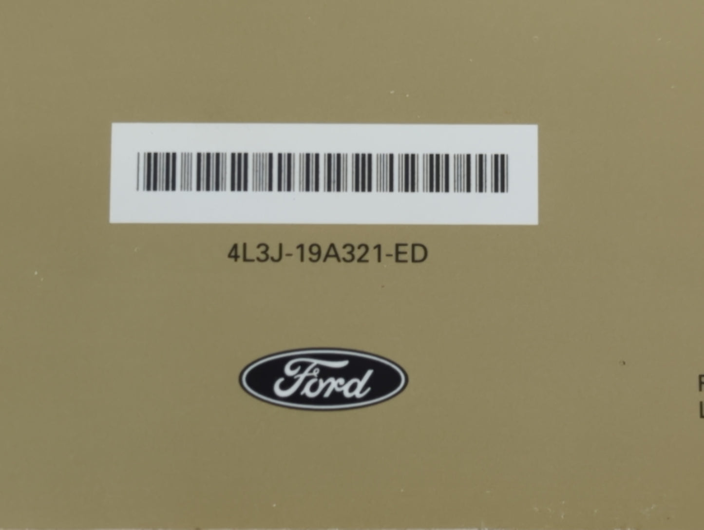 2004 Ford F-150 Owners Manual Book Guide P/N:4L3J-19A321-ED OEM Used Auto Parts - Oemusedautoparts1.com