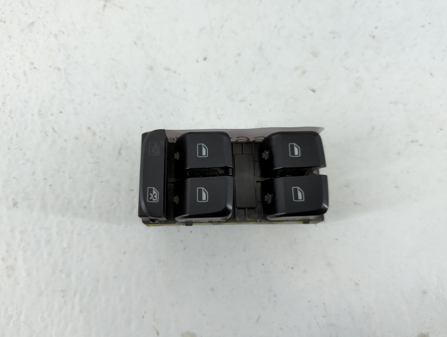 2009-2012 Audi A4 Master Power Window Switch Replacement Driver Side Left Fits Fits 2009 2010 2011 2012 OEM Used Auto Parts - Oemusedautoparts1.com