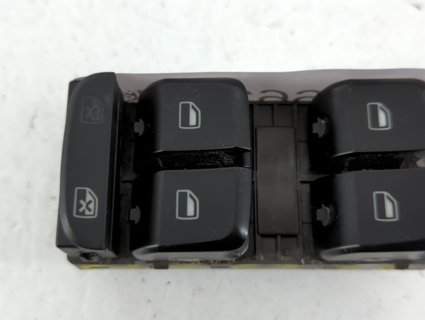 2009-2012 Audi A4 Master Power Window Switch Replacement Driver Side Left Fits Fits 2009 2010 2011 2012 OEM Used Auto Parts - Oemusedautoparts1.com