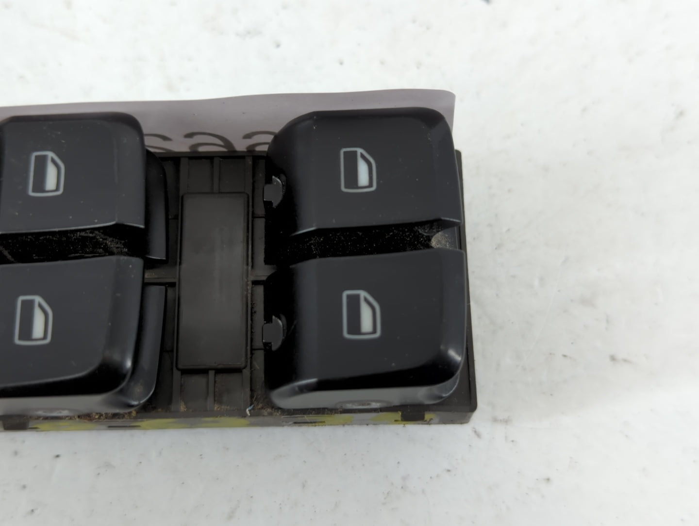 2009-2012 Audi A4 Master Power Window Switch Replacement Driver Side Left Fits Fits 2009 2010 2011 2012 OEM Used Auto Parts - Oemusedautoparts1.com