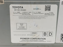 2018 Toyota Camry Radio AM FM Cd Player Receiver Replacement P/N:86140-06440 Fits OEM Used Auto Parts