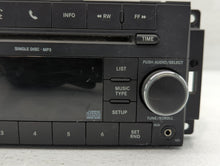 2011-2012 Jeep Patriot Radio AM FM Cd Player Receiver Replacement P/N:P05091226AD Fits Fits 2011 2012 OEM Used Auto Parts