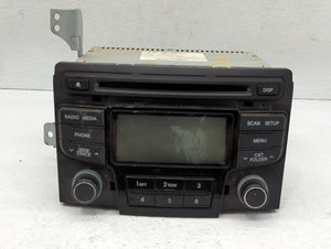 2012-2015 Hyundai Sonata Radio AM FM Cd Player Receiver Replacement P/N:96180-3Q600 Fits Fits 2012 2013 2014 2015 OEM Used Auto Parts