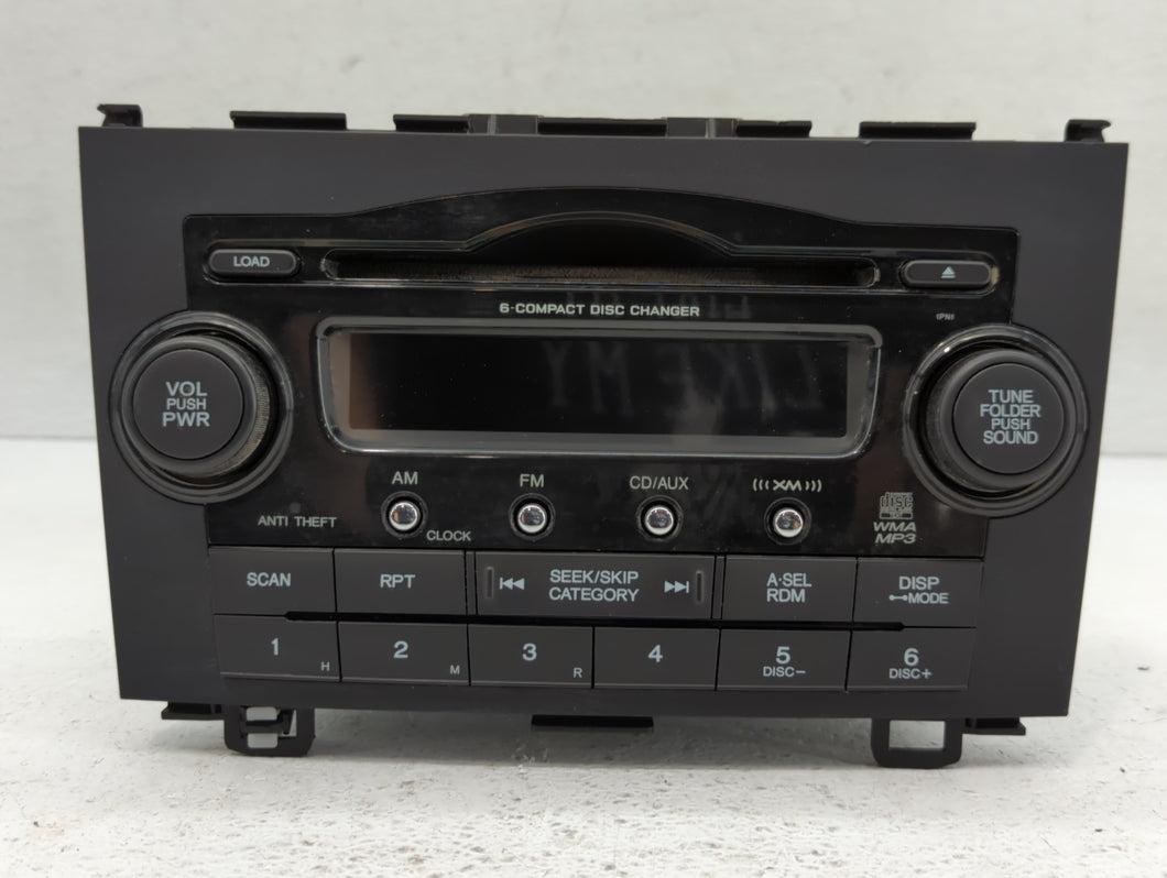 2008-2009 Honda Cr-V Radio AM FM Cd Player Receiver Replacement P/N:39100 SWA-A100 Fits Fits 2008 2009 OEM Used Auto Parts