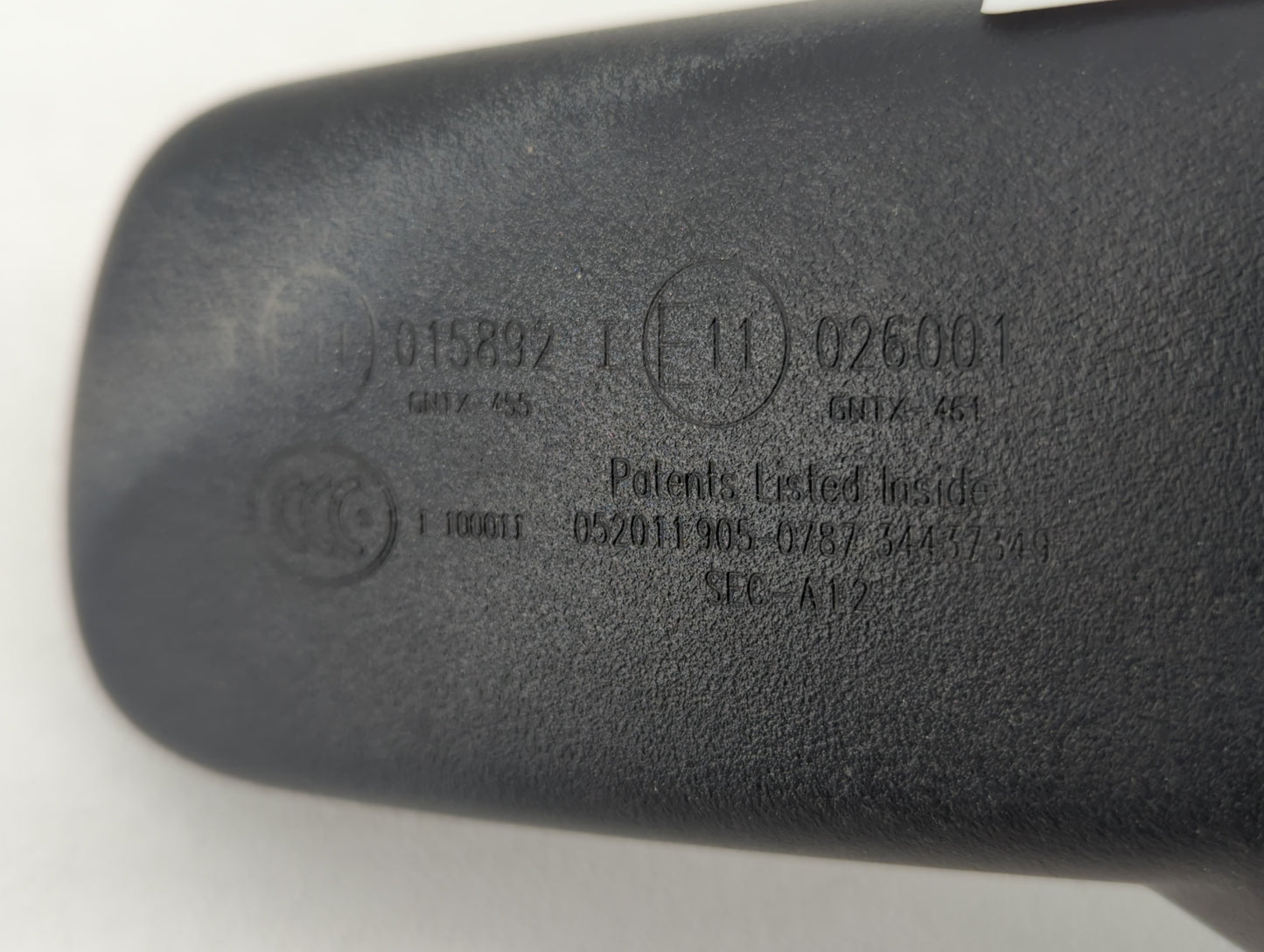 2009-2012 Acura Tl Interior Rear View Mirror Replacement OEM P/N:E11015892 E11026001 Fits OEM Used Auto Parts - Oemusedautoparts1.com