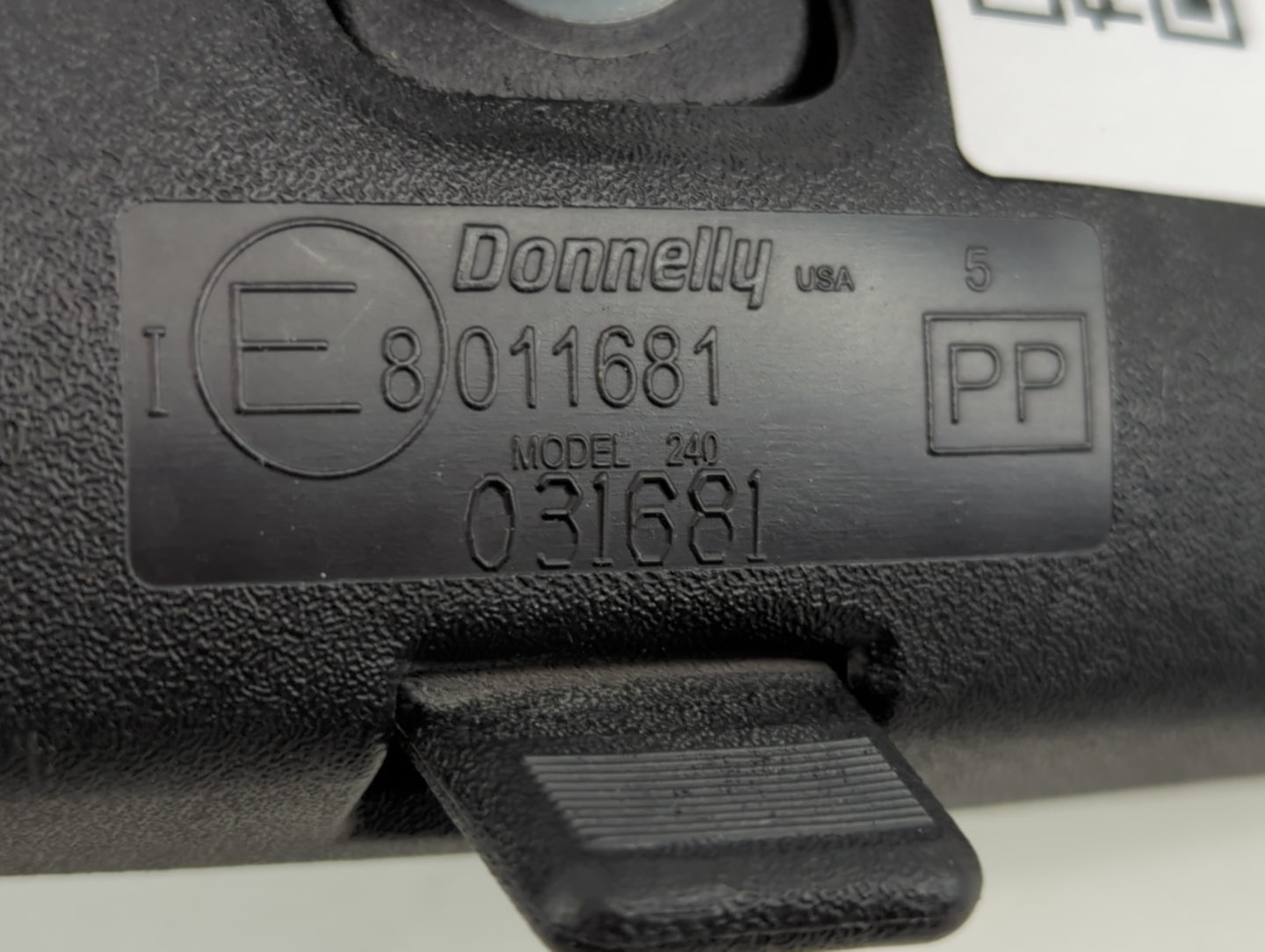 2023 Nissan Pathfinder Interior Rear View Mirror Replacement OEM P/N:E8031681 E8011681 Fits OEM Used Auto Parts - Oemusedautoparts1.com