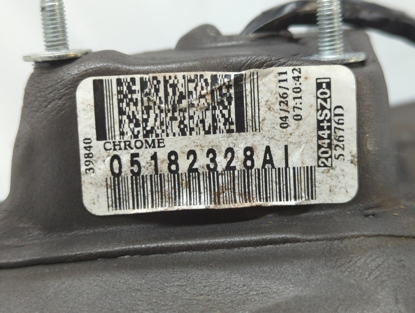 2011-2022 Dodge Durango Side Mirror Replacement Passenger Right View Door Mirror P/N:05182328AI Fits OEM Used Auto Parts - Oemusedautoparts1.com