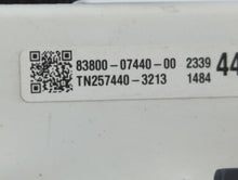 2008-2010 Toyota Avalon Instrument Cluster Speedometer Gauges P/N:83800-07440-00 233944 Fits Fits 2008 2009 2010 OEM Used Auto Parts
