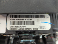 2013-2014 Ford Escape Air Bag Driver Left Steering Wheel Mounted P/N:CJ54 A0422B85 BC3ZHE Fits Fits 2013 2014 OEM Used Auto Parts - Oemusedautoparts1.com