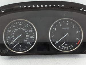 2008-2010 Bmw 528i Instrument Cluster Speedometer Gauges P/N:194 887 Fits Fits 2008 2009 2010 OEM Used Auto Parts