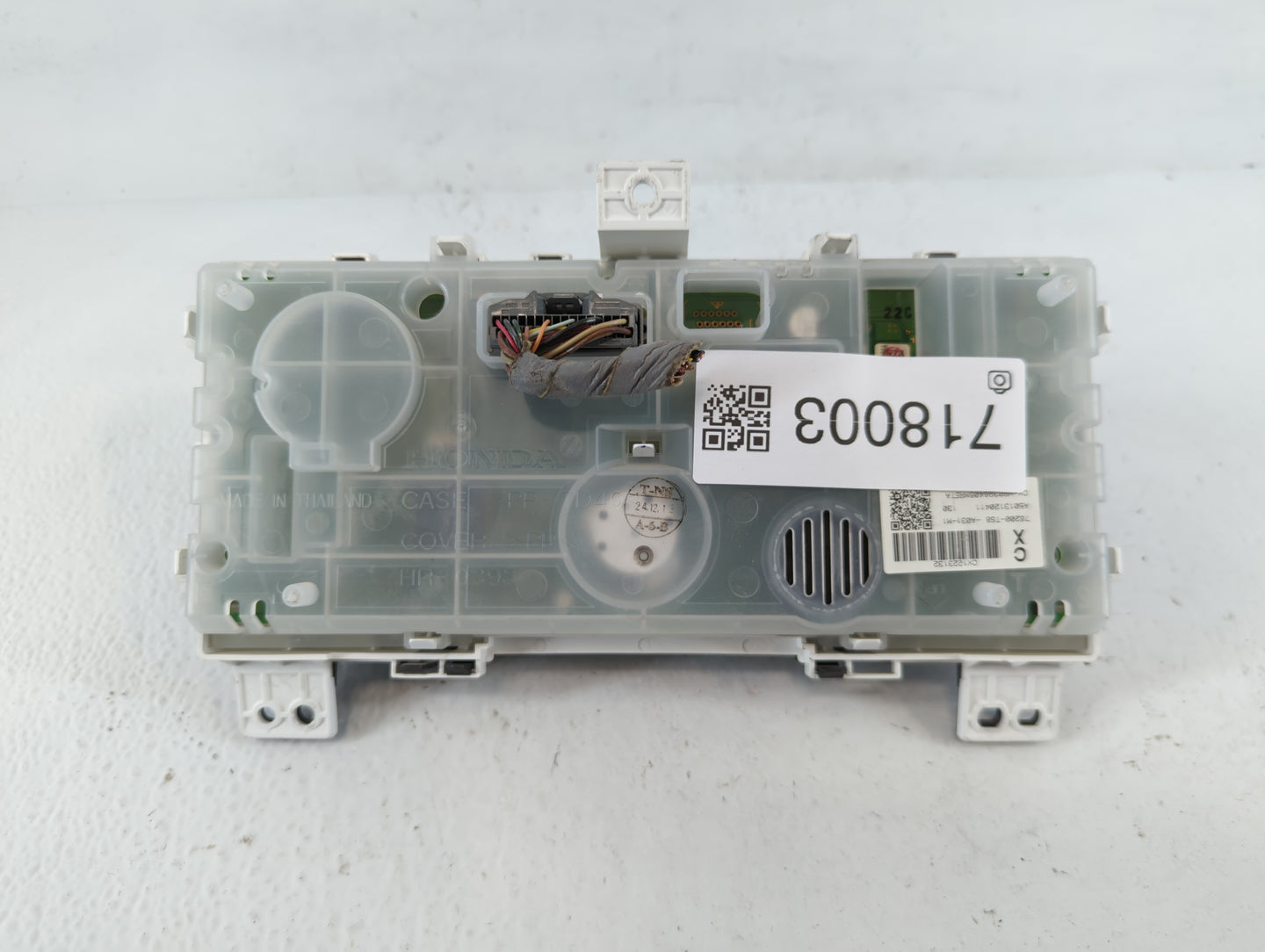 2012-2015 Honda Civic Instrument Cluster Speedometer Gauges P/N:A5013120411 78200-TS8-A031-M1 Fits Fits 2012 2013 2014 2015 OEM Used Auto Parts - Oemusedautoparts1.com