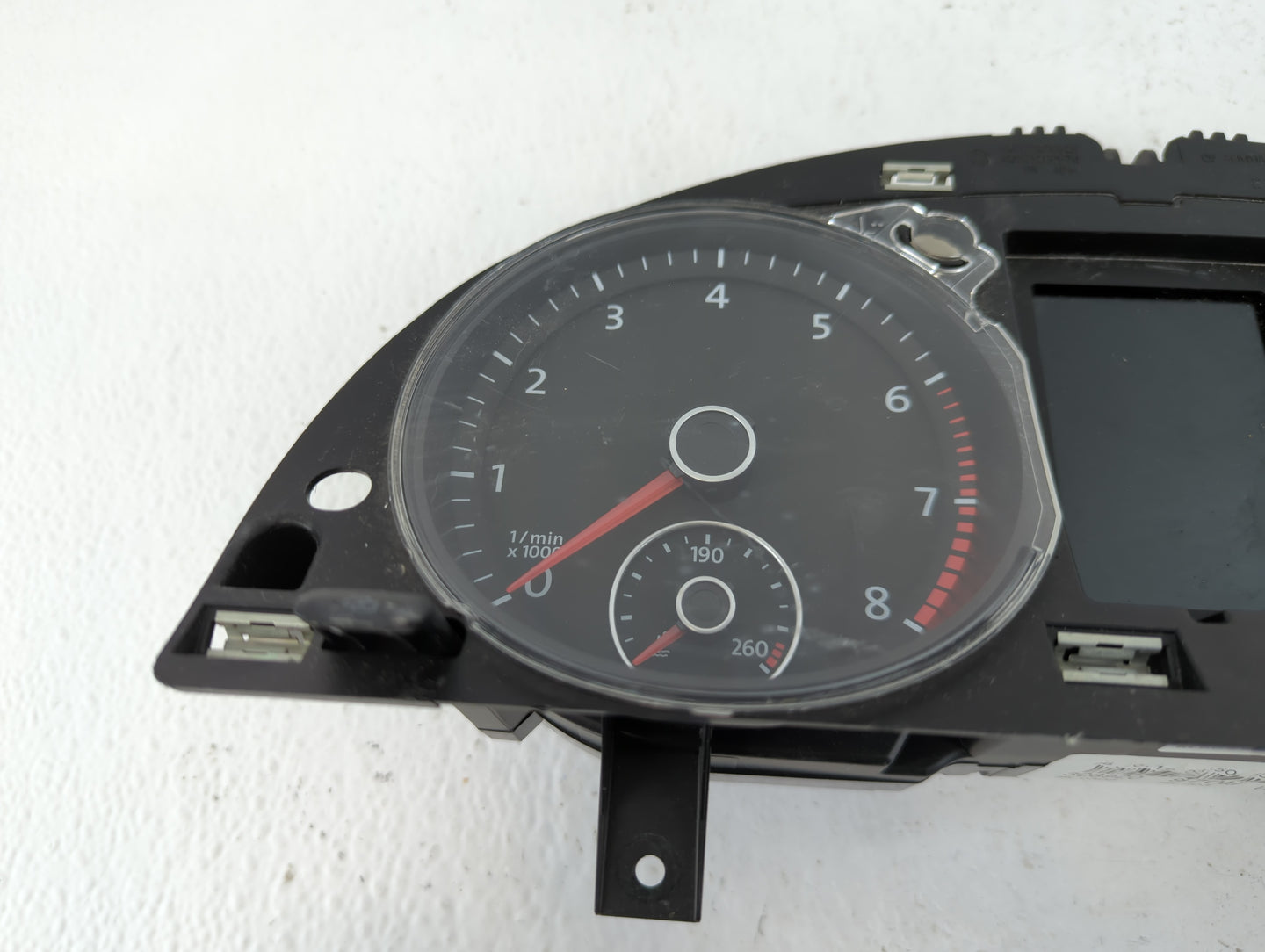 2010-2011 Volkswagen Cc Instrument Cluster Speedometer Gauges P/N:3C8920 970M Fits Fits 2010 2011 OEM Used Auto Parts - Oemusedautoparts1.com