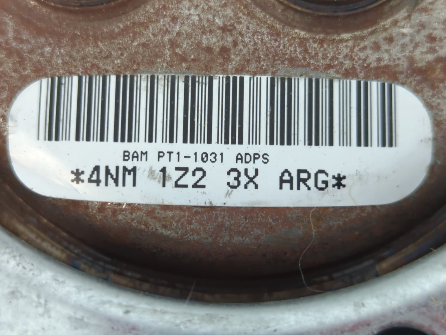 2011-2012 Chrysler Town & Country Air Bag Driver Left Steering Wheel Mounted P/N:4NM 1Z2 3X ARG Fits Fits 2011 2012 OEM Used Auto Parts - Oemusedautoparts1.com