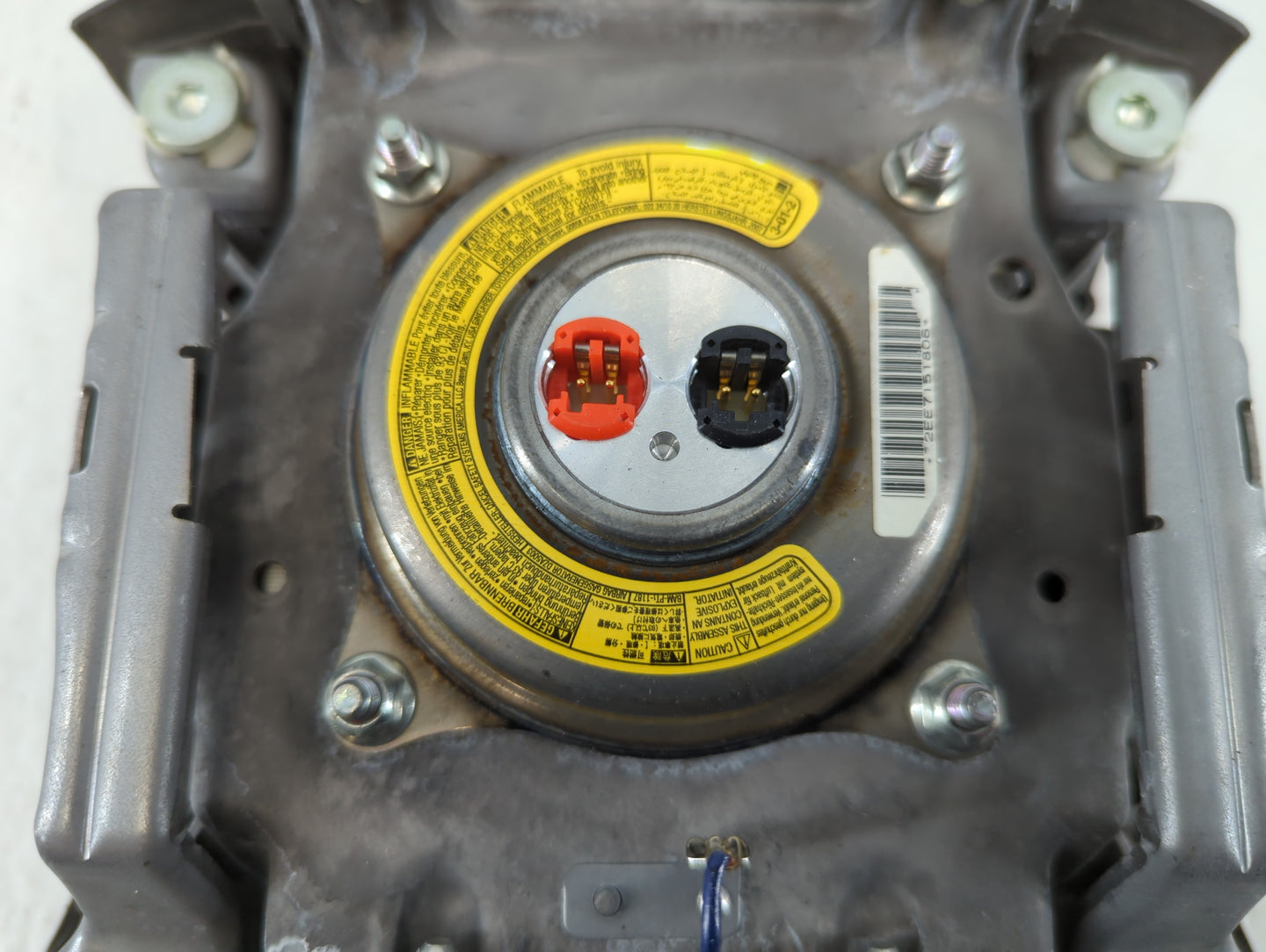 2007-2011 Toyota Camry Air Bag Driver Left Steering Wheel Mounted P/N:2EE7151806 Fits Fits 2007 2008 2009 2010 2011 OEM Used Auto Parts - Oemusedautoparts1.com