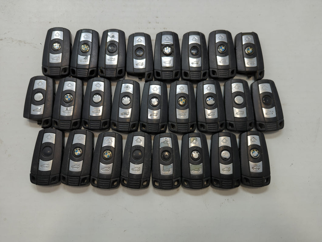 Lot of 25 Bmw Keyless Entry Remote Fob KR55WK49127 | KR55WK49123 MIXED