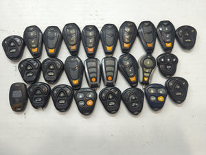 Lot of 25 Aftermarket Keyless Entry Remote Fob MIXED FCC IDS MIXED PART