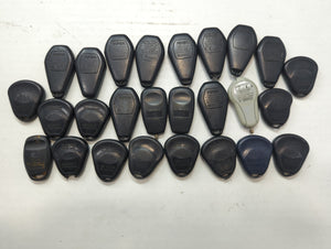 Lot of 25 Aftermarket Keyless Entry Remote Fob MIXED FCC IDS MIXED PART