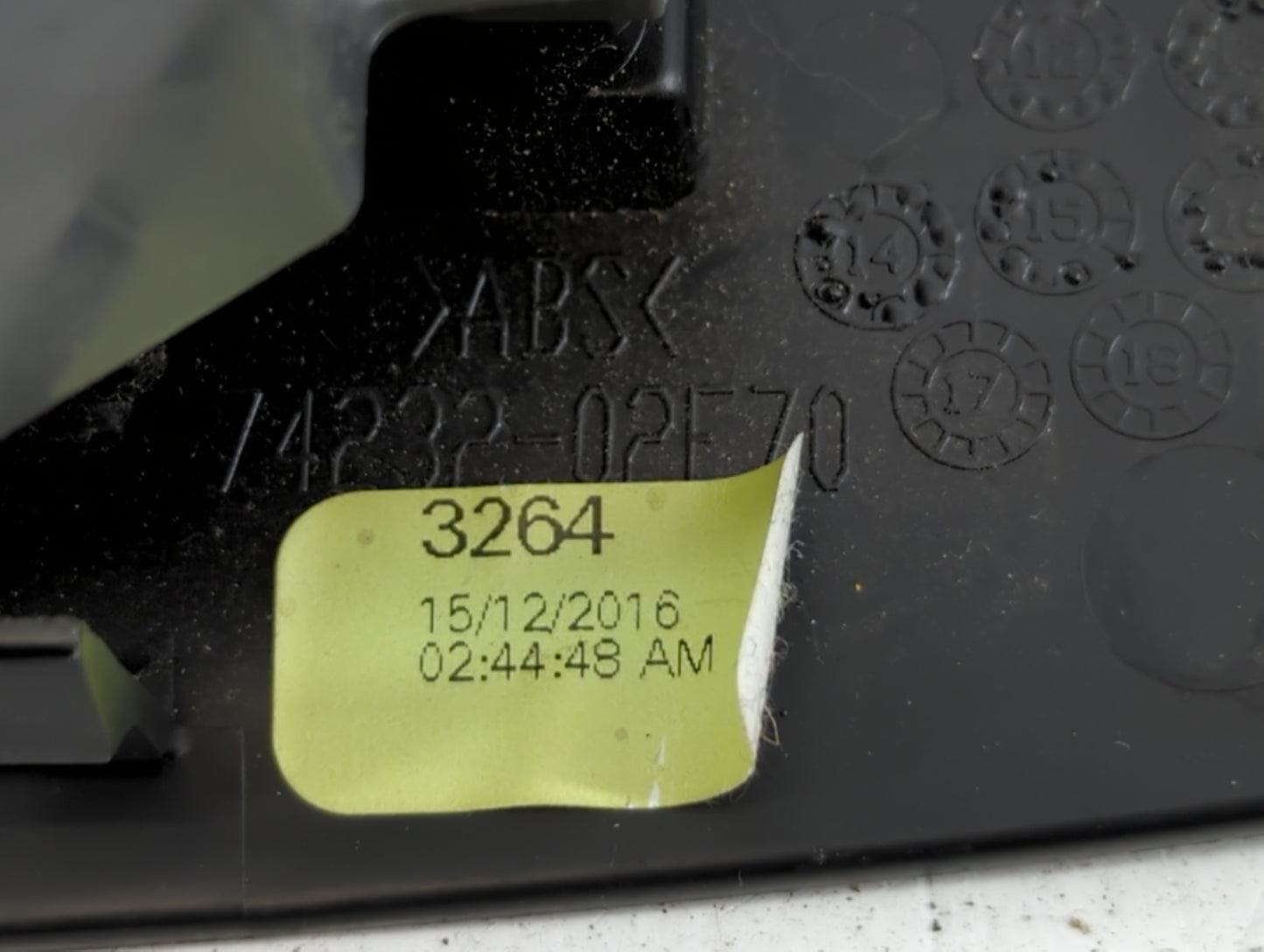 2014-2019 Toyota Corolla Master Power Window Switch Replacement Driver Side Left P/N:3264 Fits OEM Used Auto Parts - Oemusedautoparts1.com