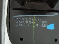 2010-2017 Chevrolet Equinox Master Power Window Switch Replacement Driver Side Left P/N:321480 20917599 Fits OEM Used Auto Parts - Oemusedautoparts1.com